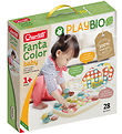 Quercetti Stabmosaik - Fantacolor Playbio - 28 Teile - 84405