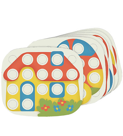 Quercetti Puikkomosaiikki - Fantacolor Playbio - 28 Osaa - 84405