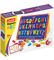 Quercetti Magnetic Board - Magenta ABC - 48 Parts - 05211 Quercetti Magnetic Board - Magenta ABC - 48 Parts - 05211
