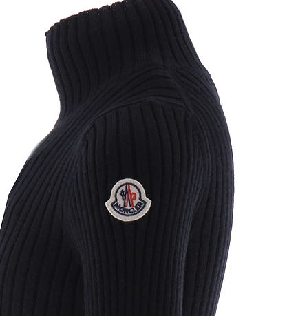 Moncler Pusero M. Kilpikaulus - Akryyli/Villa - Joustinneule - M Moncler Pusero M. Kilpikaulus - Akryyli/Villa - Joustinneule - M