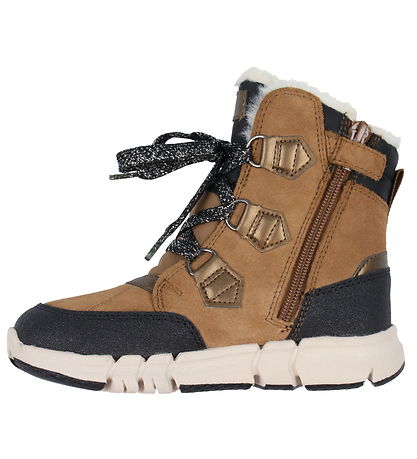 Geox Talvikengät - Tex - Flexyper - Viski/Musta