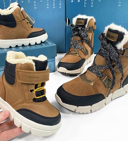 Geox Talvikengät - Tex - Flexyper - Viski/Musta