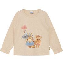 Hust and Claire Blouse - Ammy - Wheat Melange Hust and Claire Blouse - Ammy - Wheat Melange