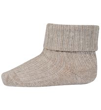 MP Socks - Rib - Beige Melange MP Socks - Rib - Beige Melange