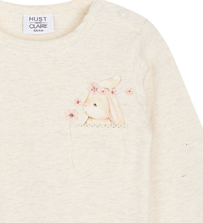 Hust and Claire Romper l/s - Barina - Fluistermelange