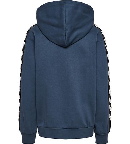 Hummel Hoodie - hmlTakao - Dark Denim Hummel Hoodie - hmlTakao - Dark Denim