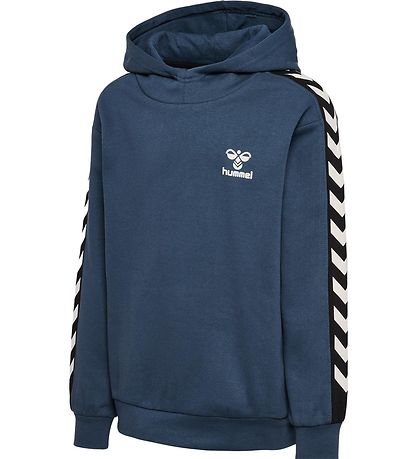 Hummel Hoodie - hmlTakao - Dark Denim Hummel Hoodie - hmlTakao - Dark Denim