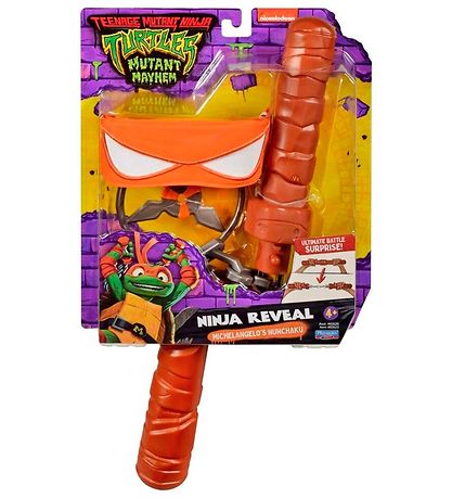 Turtles Kostuum - Ninja onthullen - Michelangelo's Nunchaku Turtles Kostuum - Ninja onthullen - Michelangelo's Nunchaku