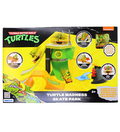 Turtles Leiksett - Turtle Madness Skate Park