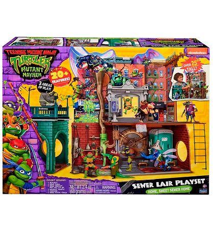 Turtles Play Set - 64 cm - Sewer cavity Turtles Play Set - 64 cm - Sewer cavity