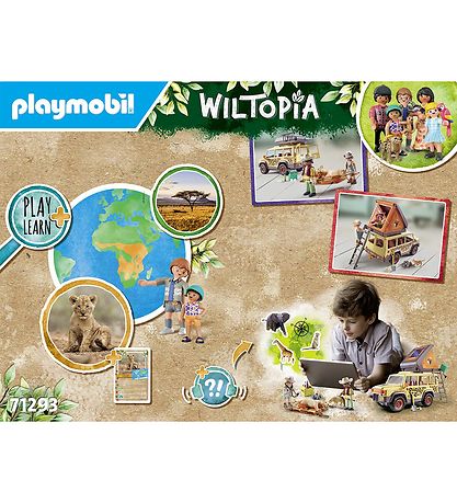 Playmobil Wiltopia - With ATW Inside the Lions - 71293 - 98 Part