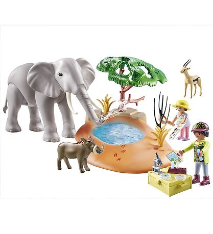 Playmobil Wiltopia - Smuttur Til Vandhullet - 35 Parts - 71294