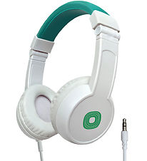 TIMIO Headphones - Foldable - White/Turquoise TIMIO Headphones - Foldable - White/Turquoise