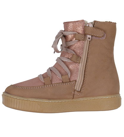 Wheat Winter Boots - Woolie - Tex - Rose Down w. Glitter