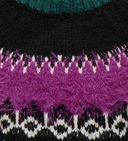 Kids Only Blouse - Knitted - KogBria - Black/Clover/Bayberry