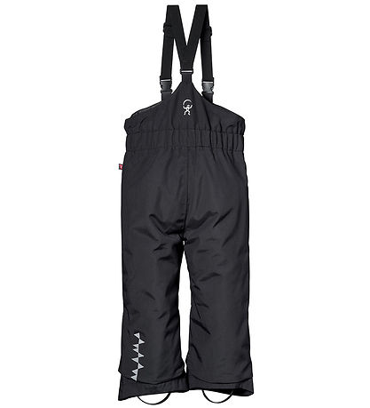 Isbjörn of Sweden Ski Pants w. Suspenders - Powder - Black