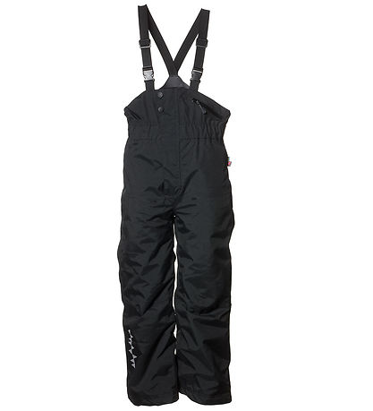 Isbjörn of Sweden Ski Pants w. Suspenders - Powder - Black