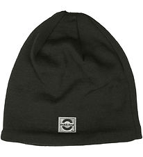 Mikk-Line Beanie - Wool/Acrylic - 2-layer - Black Mikk-Line Beanie - Wool/Acrylic - 2-layer - Black