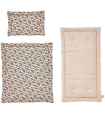 OYOY Doll Bedding w. Mattress - Leaf - Beige OYOY Doll Bedding w. Mattress - Leaf - Beige