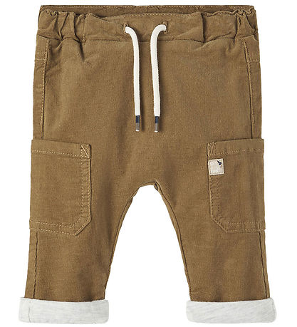 Name It Corduroy Trousers - NbmBen - Kangaroo