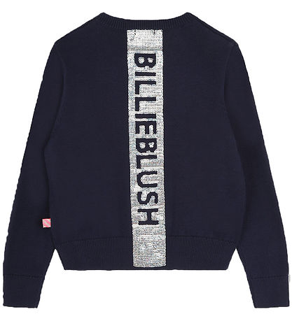 Billieblush Cardigan - Gebreid - Navy m. Pailletten Billieblush Cardigan - Gebreid - Navy m. Pailletten