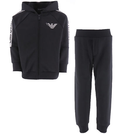 Emporio Armani Sweatset - Schwarz m. Grau