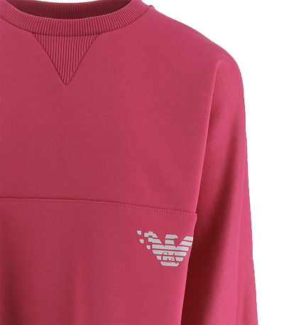Emporio Armani Sweatshirt - Cabaret w. Grey Emporio Armani Sweatshirt - Cabaret w. Grey