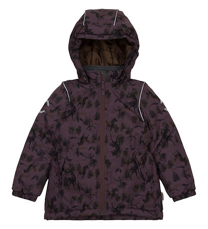 Manteau d'Hiver Mikk-Line - Recyclé - Huckleberry av. Imprimé