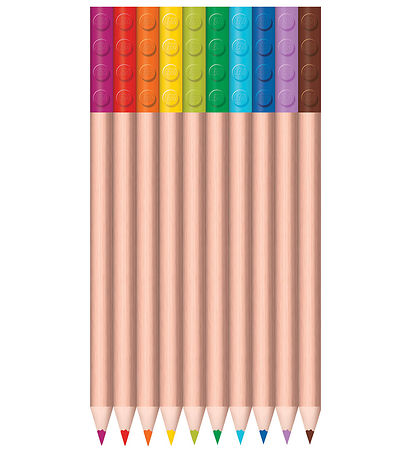 LEGO® Stationery Colouring Pencils - 12-Pack - Multicolour LEGO® Stationery Colouring Pencils - 12-Pack - Multicolour