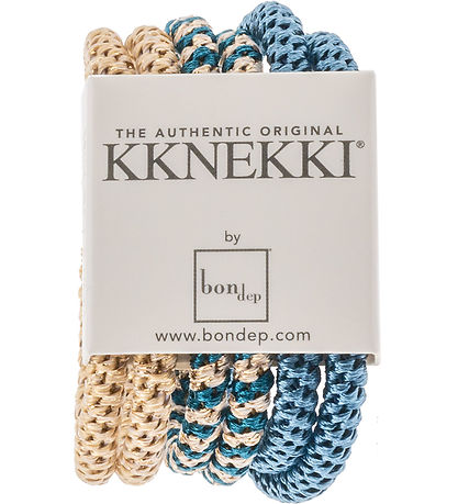 Bandeaux à Cheveux Elastiques Kknekki - Mince - 6 Pack - Beige/B