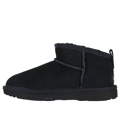 UGG Teddyboots - Classic Ultra Mini - Schwarz