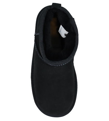 UGG Teddyboots - Classic Ultra Mini - Schwarz
