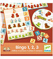 Djeco Game - Bingo 1,2, 3 - Numbers Djeco Game - Bingo 1,2, 3 - Numbers