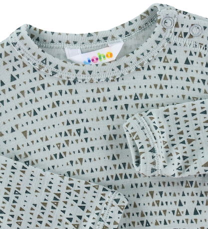 Joha Blouse - Wool - Mint Aop Joha Blouse - Wool - Mint Aop