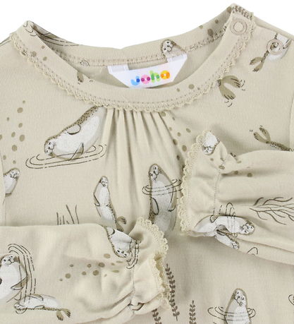 Joha Dress - Bamboo - Beige Op