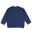 Emporio Armani Peysa - Insegna Blue M. Lógó