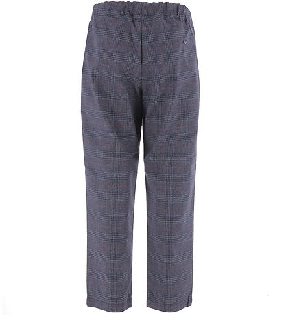 Emporio Armani Trousers - Navy/Red Check Emporio Armani Trousers - Navy/Red Check