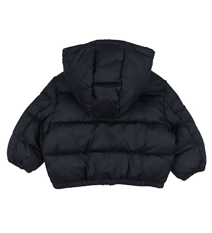 Emporio Armani Fóðraður jakki - Dökkblátt