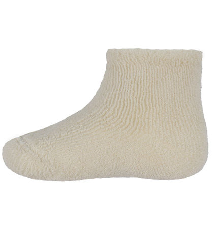 Condor Socks - 3-Pack - Terrycloth - Beige/White