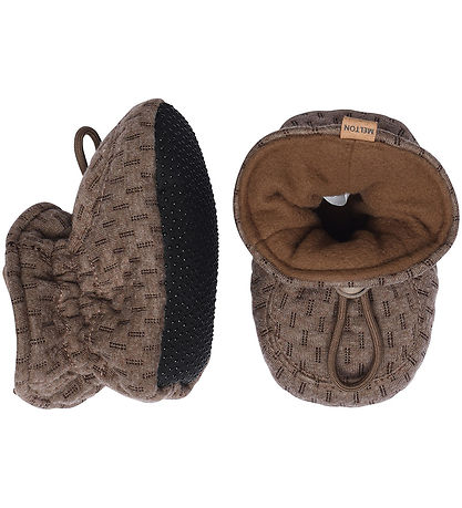 Melton Krabbelschuhe - Denver Melange Melton Krabbelschuhe - Denver Melange
