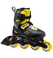 Patins à Roulettes Rollerblade - Fury - Noir/Jaune - En ligne Patins à Roulettes Rollerblade - Fury - Noir/Jaune - En ligne