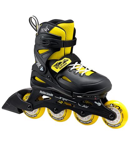 Rollerblade Rollerskates - Fury - Black/Yellow - Inline