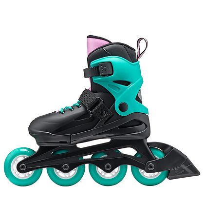 Patins à Roulettes Rollerblade - Fury - Noir/Vert d'Eau Patins à Roulettes Rollerblade - Fury - Noir/Vert d'Eau