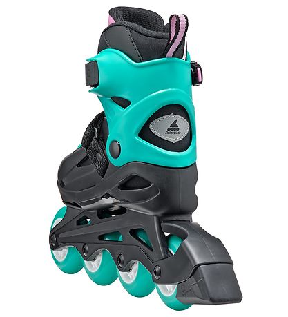 Patins à Roulettes Rollerblade - Fury - Noir/Vert d'Eau Patins à Roulettes Rollerblade - Fury - Noir/Vert d'Eau