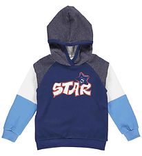 Freds World Hoodie - Star - Deep Blue Freds World Hoodie - Star - Deep Blue