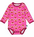 Freds World Bodysuit l/s - Heart - Fuchsia Freds World Bodysuit l/s - Heart - Fuchsia