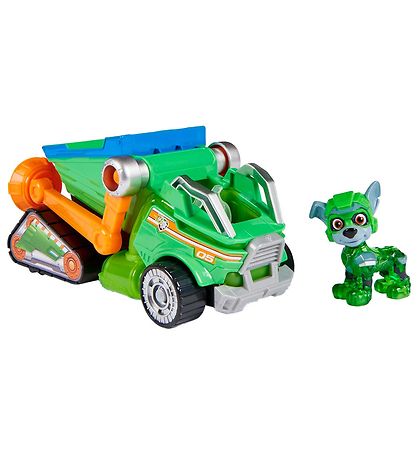 Paw Patrol Toy Car w. Sound/Light - 17 cm - Movie 2 - Rocky Migh