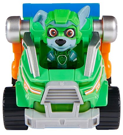Paw Patrol Toy Car w. Sound/Light - 17 cm - Movie 2 - Rocky Migh