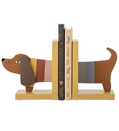 Bloomingville Mini Boekondersteuning - Charlie - Geel Bloomingville Mini Boekondersteuning - Charlie - Geel