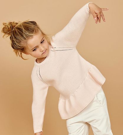 Copenhagen Colors Blússa - Prjónað - Soft Bleikt Copenhagen Colors Blússa - Prjónað - Soft Bleikt